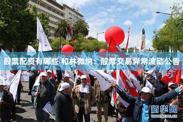股票配资有哪些 和林微纳：股票交易异常波动公告